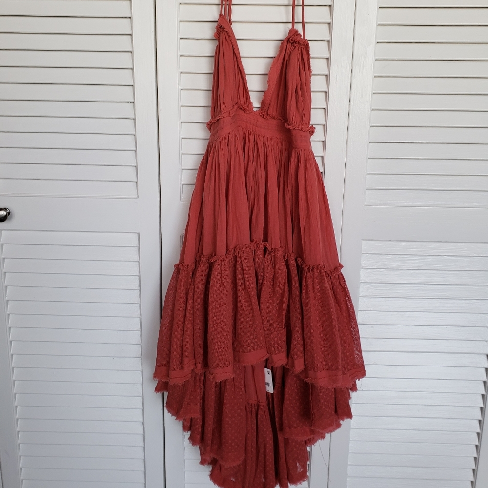 RARE Free People 100 Degree Mini Dress - Picture 2 of 5
